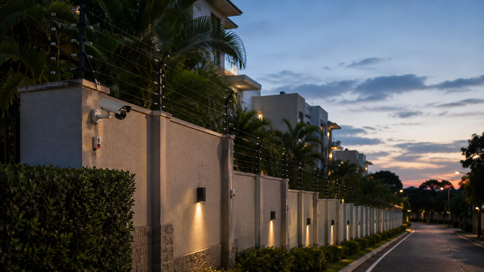 Seguridad perimetral para condominios